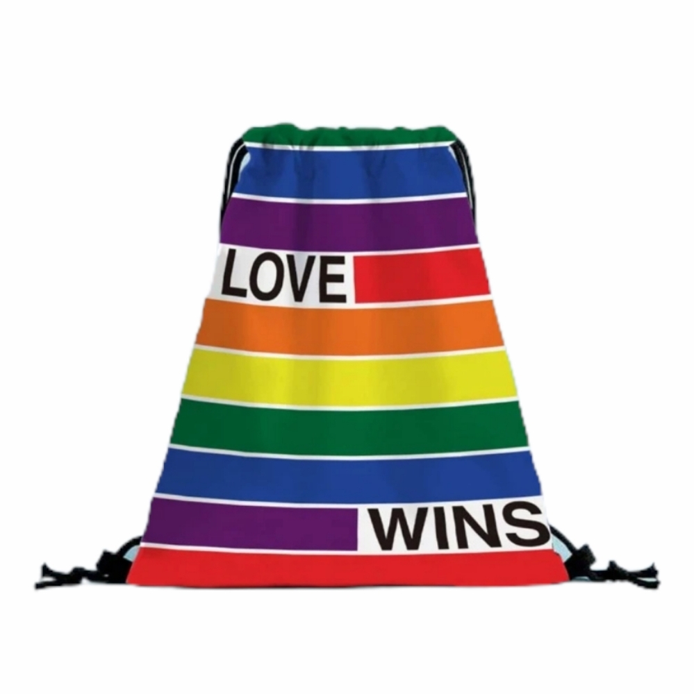 🍉5 for $25* "Love Wins" Pride Bag - Picture 2 of 4